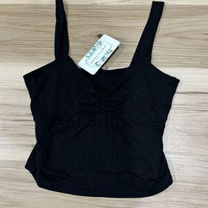 NEW Be Cool Black Cropped Tank Top Women’s Small